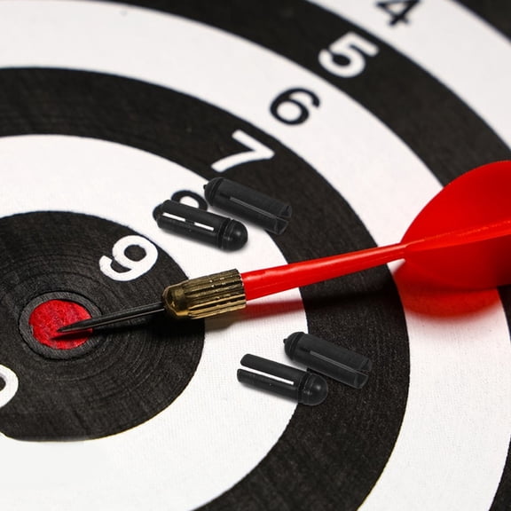 OUNONA Aluminum Dart Flight Protectors High Precision Stability 6Pcs