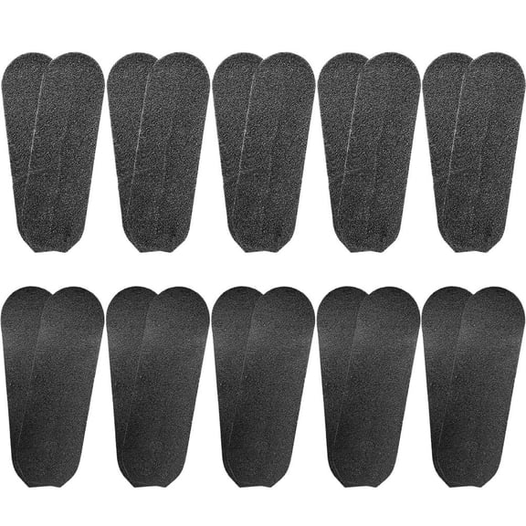 OUNONA  Pedicure File Refill Pads, Black, High-Grade Sandpaper, Practical for Pedicure, 20Pcs
