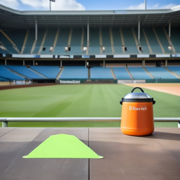 OUNONA 20Pcs Soccer Practice Cones Green Triangular Disc Markers for Sports Agility Training