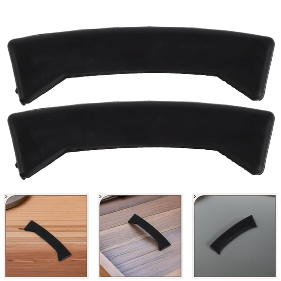 OUNONA 20Pcs Protective Sheath Black Plastic Heavy Duty Blade Cover for Outdoor Safety