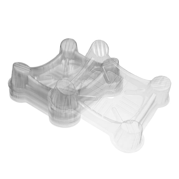 OUNONA 20Pcs Versatile Plastic Melon Holder Stand for Garden Plant Support and Fruit Growth