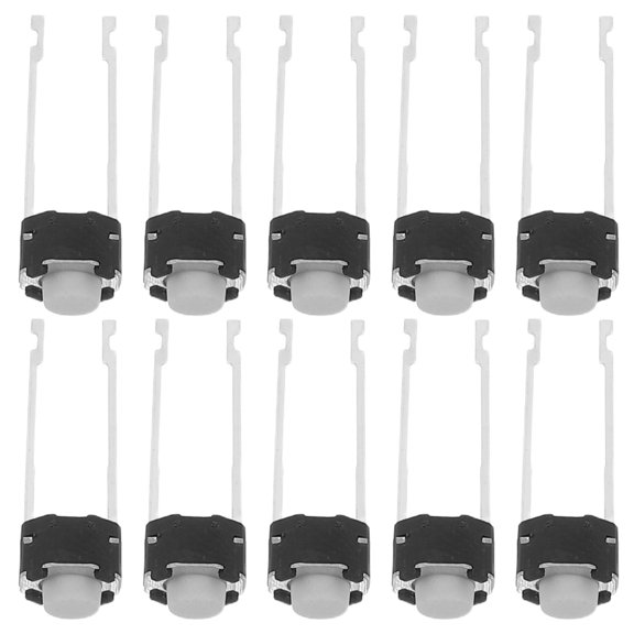 OUNONA 20Pcs White Micro Momentary Tactile Switch for Accurate Quick Response in Panel Control