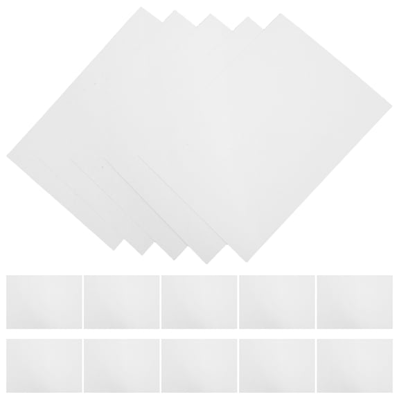 OUNONA 20Pcs Portable White Flower Blotter Paper for DIY Specimen Making with Water Absorbing Feature