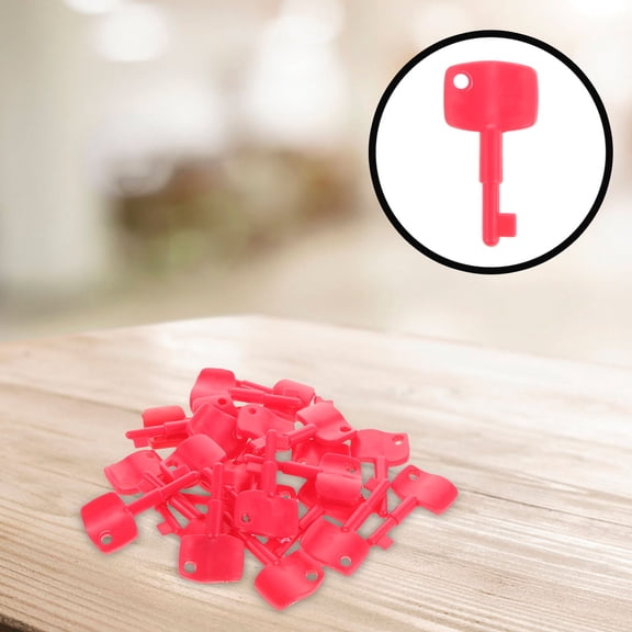 OUNONA Emergency Button Reset Key Red Plastic Sturdy Texture for Home Use