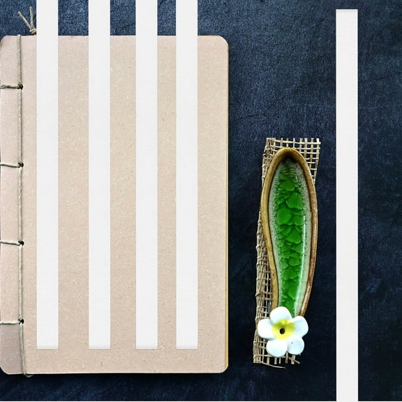 WEAVILUX Binding Glue For Notepads Transparent 20Pcs 11.4X0.5X0.04In Resin