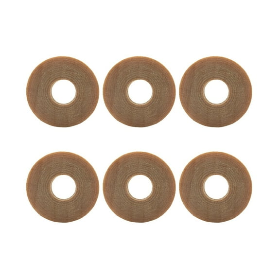 OUNONA 20pcs DIY Wooden Wheels Round Small Wheels Handmade Craft Accessories Car Toy Supplies (3x0.6cm)