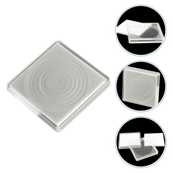 OUNONA 20pcs Practical Square Coin Collection Case For Home Office Exhibitions With Gaskets Convenient Coin Display Box For Different Sized