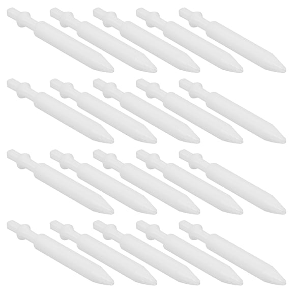 FOLOYORI Smooth Writing Writing Pens Tips White 20Pcs 0.98X0.12X0.12In