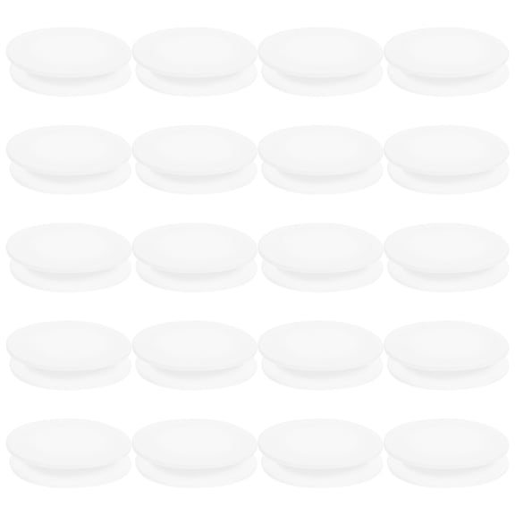 OUNONA 20pcs Saving Box Plugs Piggy Bank Bottom Sealing Plugs Piggy Bank Stoppers Bottom Stoppers