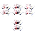 thumbnail image 1 of OUNONA 240 pcs  Zipper Pullers Diy Replacement Zipper Heads Luggage Suitcase Zipper Handle, 1 of 8