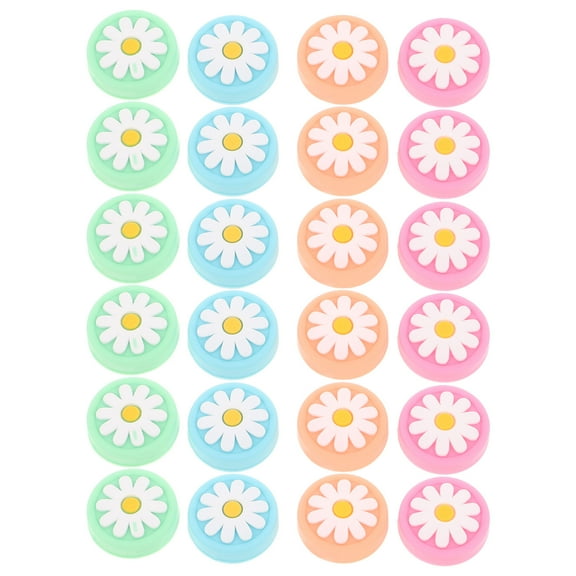 OUNONA 24Pcs Analog Stick Joystick Protective Caps for Game Controllers Enhanced Comfort and Control