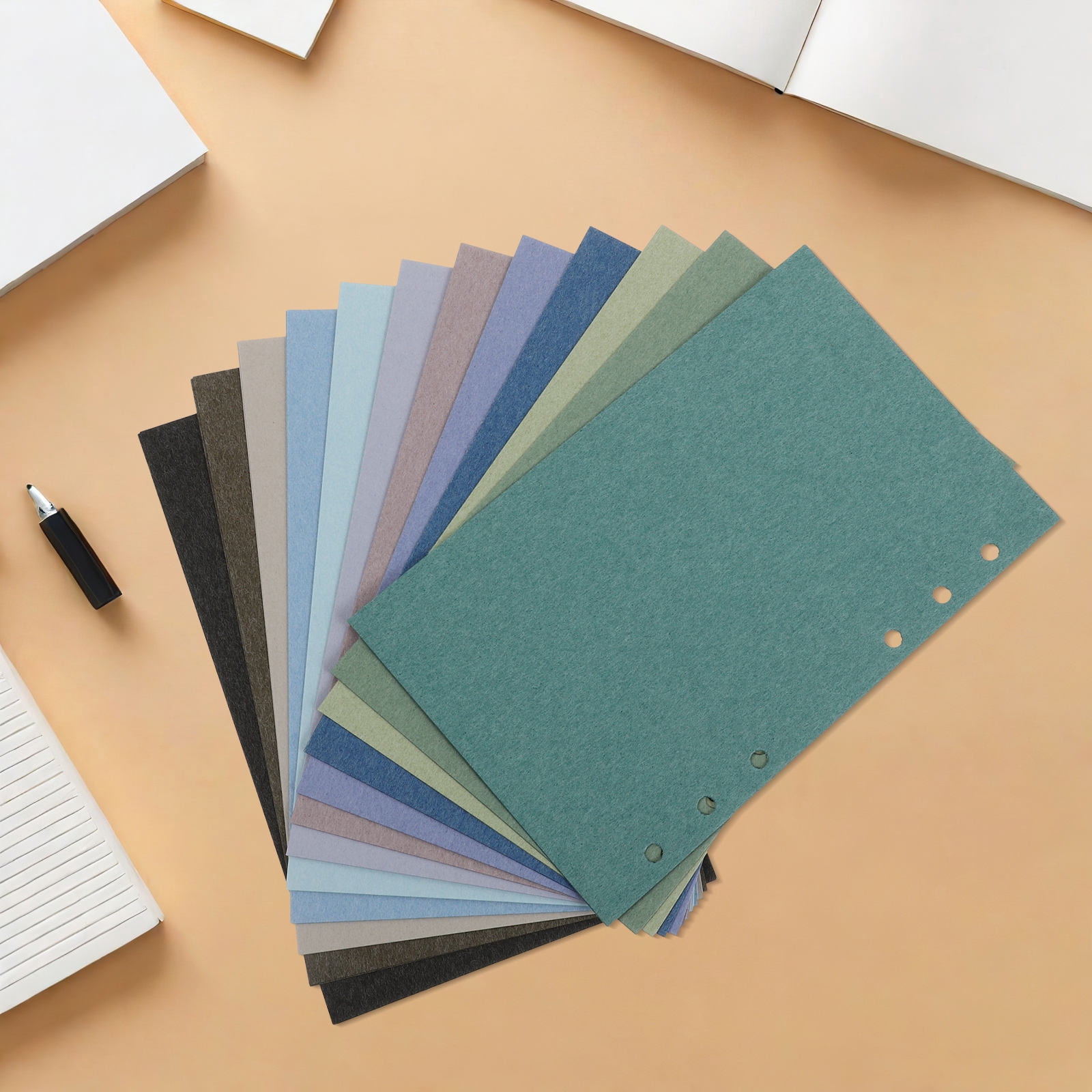 Refill Paper Notes OUNONA 24Pcs Notebook Paper Refills Double Sided Loose Leaf Binder ...