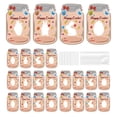 thumbnail image 1 of OUNONA 24pcs Bunny Wishes Card Multi Colored Paper Design for Easter Festivities, 1 of 7