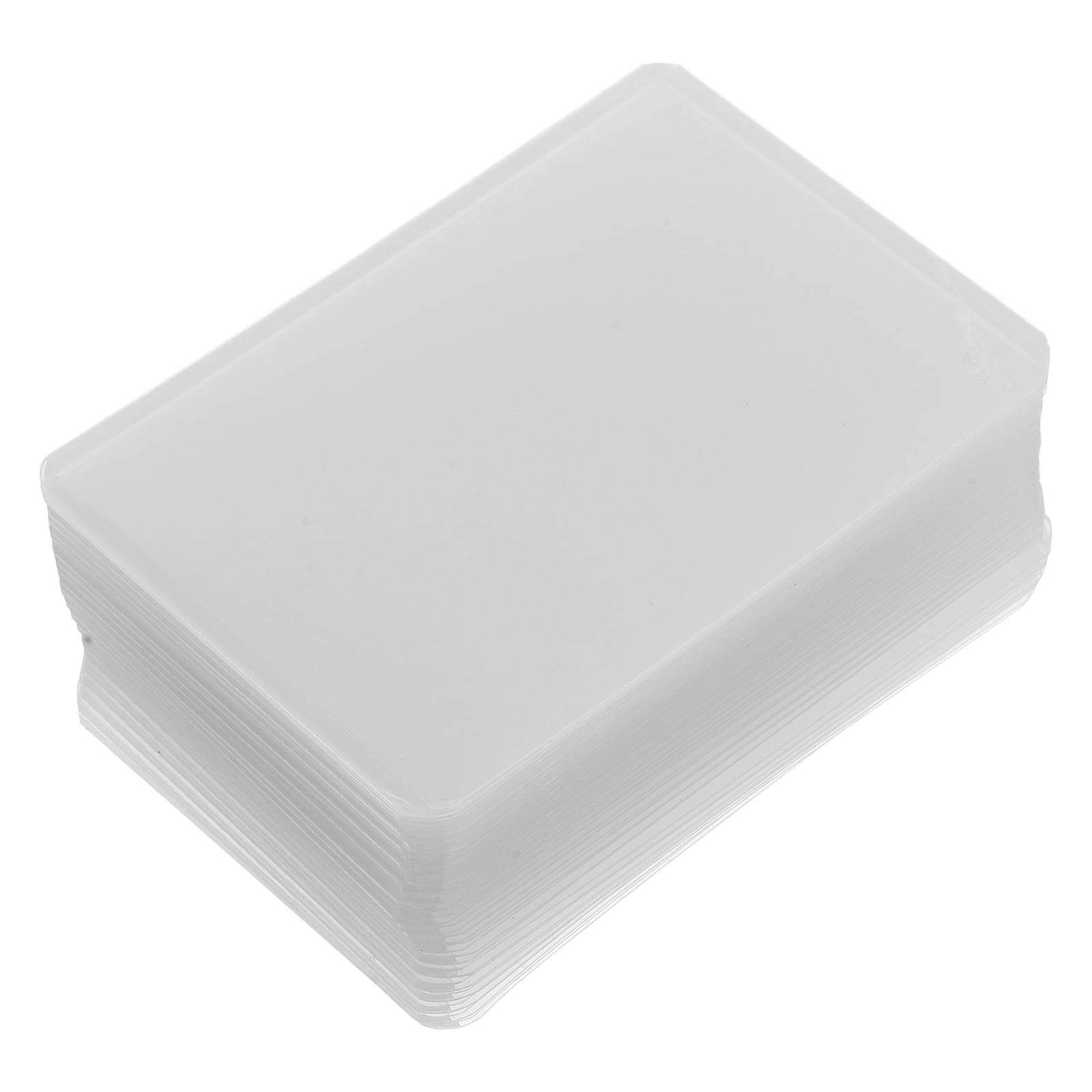 OUNONA 25 Pcs Transparent Football Card Sleeves with Double Sided Tape Squares for Sports Card - Walmart.com OUNONA 25 Pcs Transparent Football Card Sleeves with Double Sided Tape Squares for Sports Card - Walmart.com