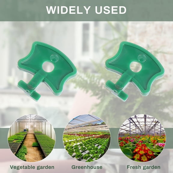 OUNONA  250 Pcs Fixing Clip Sun Shade Outdoor Insulation Film Fastener Safe