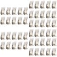 thumbnail image 1 of OUNONA 250 Pcs  Photo Frame Clip Picture Frame Back Plate Buckle Picture Frame Hook, 1 of 8
