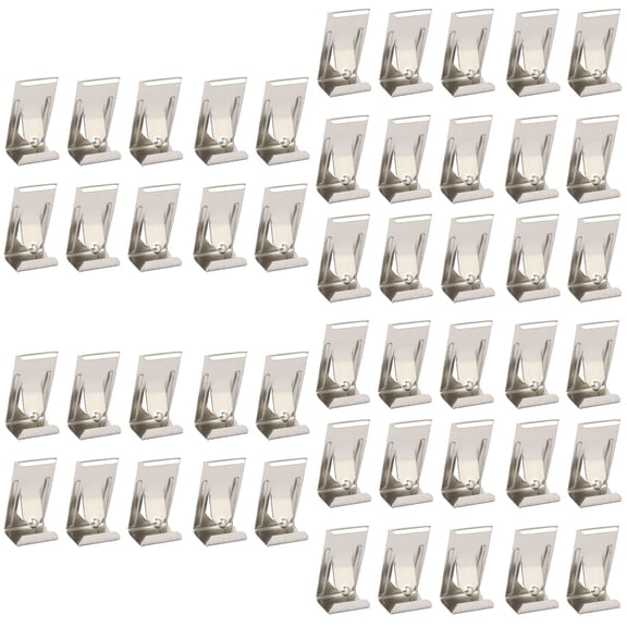 OUNONA 250 Pcs Photo Frame Clip Picture Frame Back Plate Buckle Picture Frame Hook