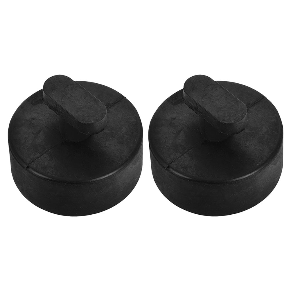 OUNONA 2PCS Car Jack Rubber Pad Universal Lifting Pad Portable Jack Stand Pads Prevents Vehicle Damage Compatible for Chevrolet Cruiser C5 C7 GS