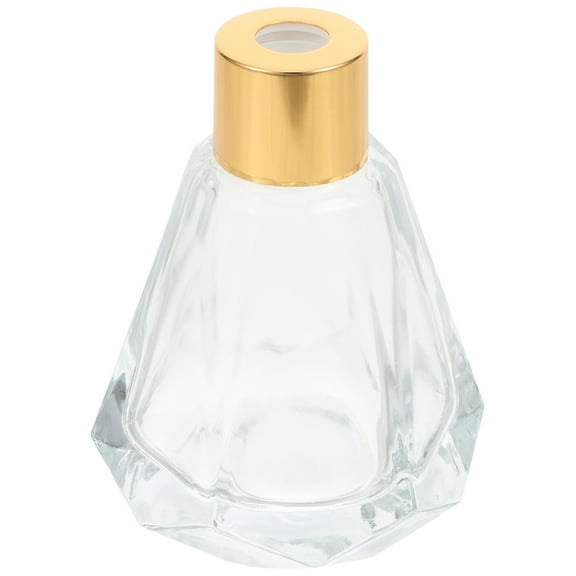 OUNONA 2PCS Stylish Empty Diffuser Bottles Aromatherapy Refillable Essential Oil Bottles Empty Reed Diffuser Bottles Fragrance Bottles 60ml