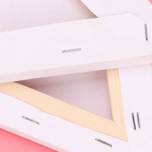 OUNONA 2PCS White Cotton Oil Painting Panel for Students Ideal for Drawing Durable Creative Board 15cm