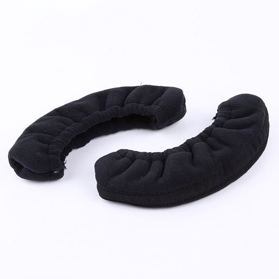 OUNONA 2Pairs Ice Skate Blade Guards Black Soft Covers for Hockey Skates Protection