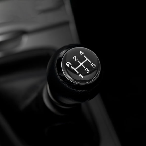 OUNONA 2-Pack 5-Speed Manual Transmission Gear Shift Stickers Black Vinyl Decals for Car and Truck Interior Accessories