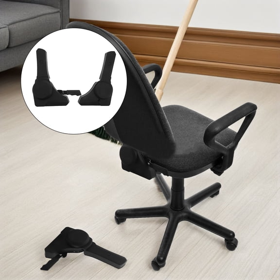 OUNONA 2-Pack Black Metal Seat Angle Adjusters for Office Chairs, Multi-Angle Adjustable Ergonomic Chair Accessories for Comfort