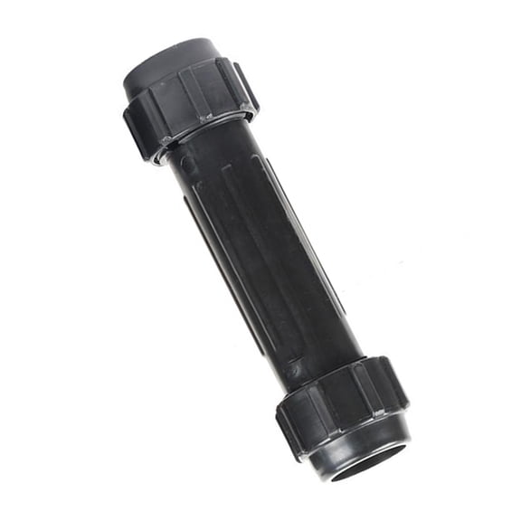 OUNONA 2Pcs Boat Paddle Connector Aluminum Alloy 28Mm Diameter Black Easy Assemble Screw Joint