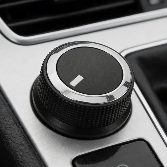 OUNONA 2-Pack Car Air Conditioner Control Knobs Replacement, Easy Install Rotary Blower Fan Buttons