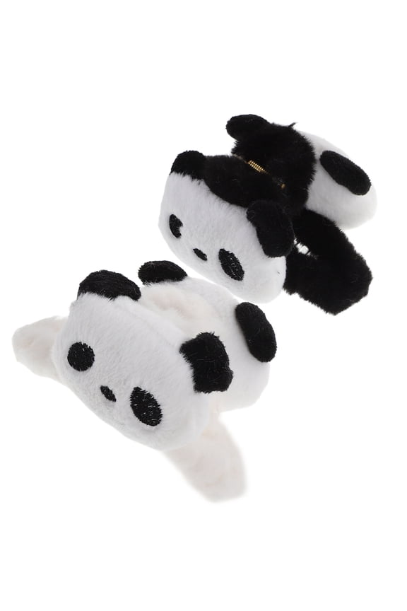 2-Pack Panda Hair Clips for Girls, Cute and Stylish Accessories for Sports and Everyday Wear