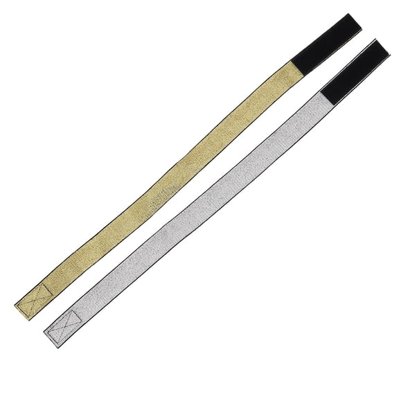 OUNONA 2Pcs Elastic Wig Wrap Band for Front Lace Melting and Secure Wig Fixation