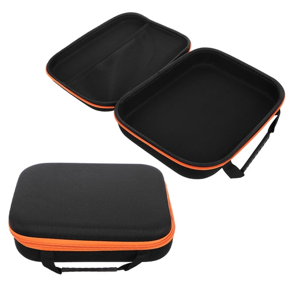 OUNONA 2Pcs Electrician Portable Drill Case Black Oxford Cloth Tool Storage with Sturdy Handle