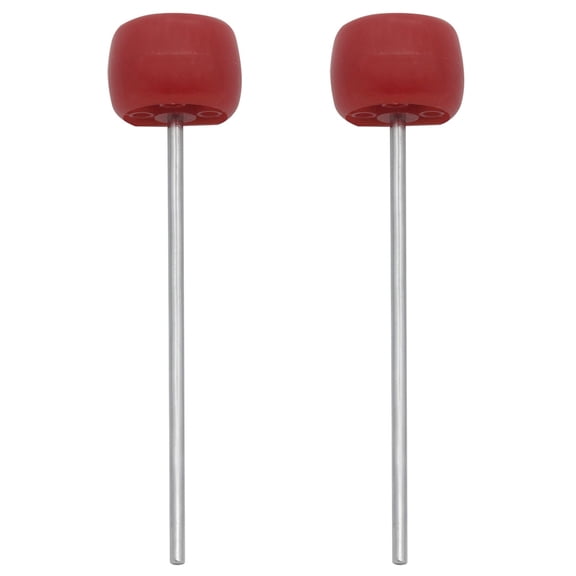 OUNONA 2-Pack Felt Kick Drum Pedal Beaters Replacement Parts for Percussion Instruments Drum Accessories