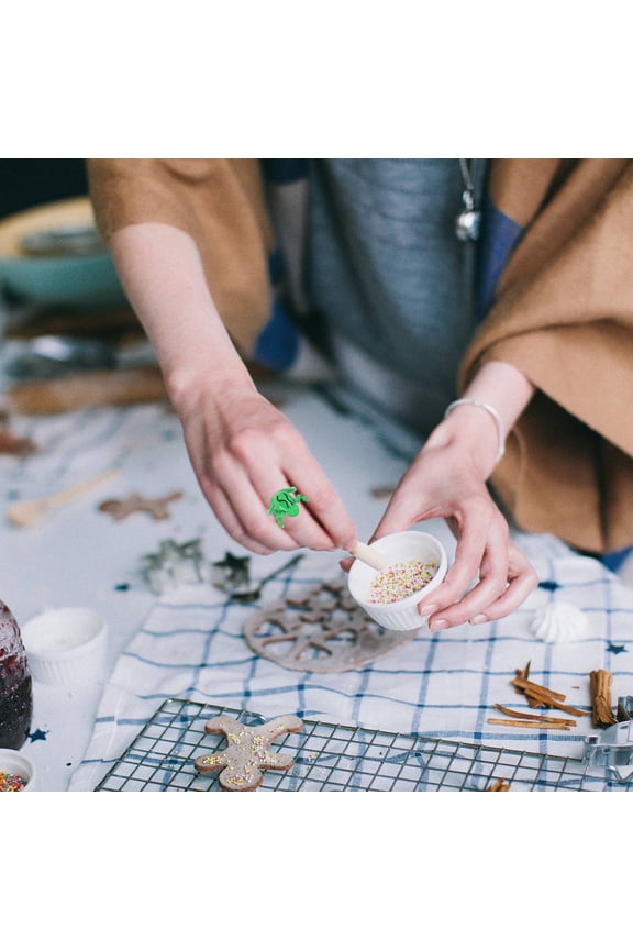 2Pcs Frog Ring With Cute Personality Lightweight Metal Adjustable For Formal Events