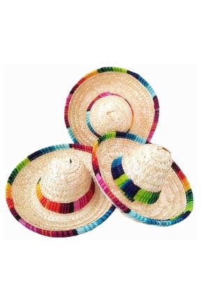 2Pcs Funny Pet Hair Hoop Straw Hat Headband Lightweight Comfortable Party Accessory