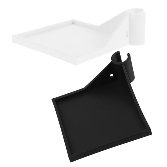 OUNONA 2Pcs Grow Tent Corner Rack Shelf with Clip on Mount for Organizing Planting Accessories