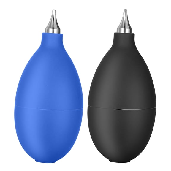 OUNONA 2Pcs Air Blower Duster for Camera Lens Cleaning with Large Bulb Efficient Dust Removal