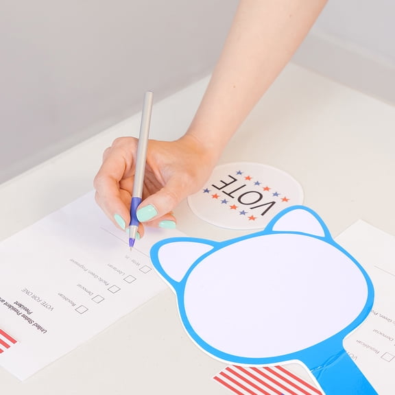 OUNONA 2Pcs Handheld Whiteboards Erase Scoring Boards for DIY