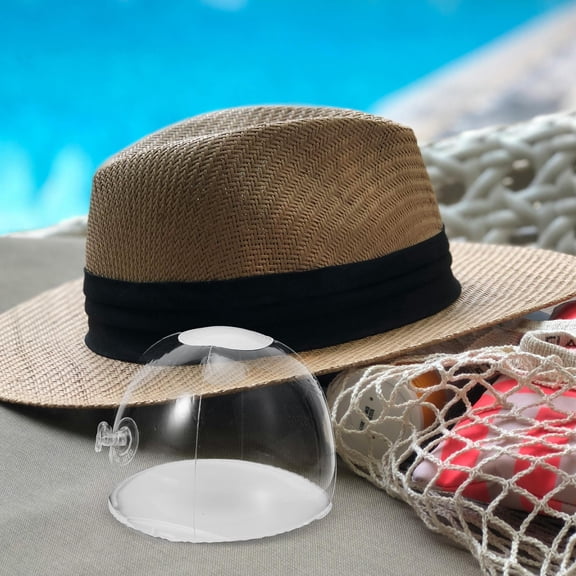 OUNONA 2Pcs Inflatable Hat Display Stand PVC Cap Shaper Holder for Baseball Caps with Portable Design