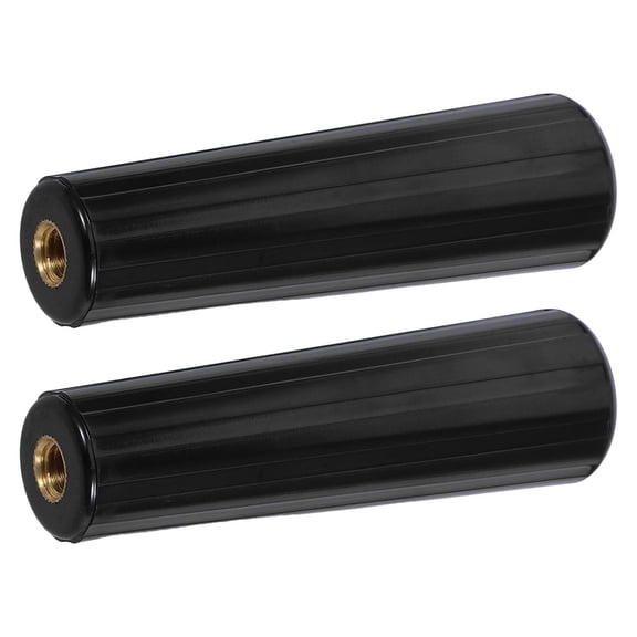 OUNONA 2Pcs Insulated Grill Tool Handle M10 Thread Barbecue Replacement for Home Outdoor Grilling