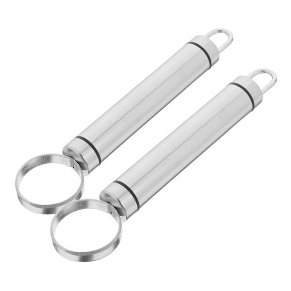 OUNONA 2Pcs Kitchen Tool Stainless Steel Peach Core Removing Tools Convenient and Easy