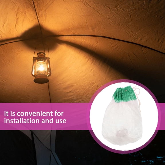 OUNONA 2Pcs Lantern Mantles Replacement Covers for Propane Gas Lantern Outdoor Camping
