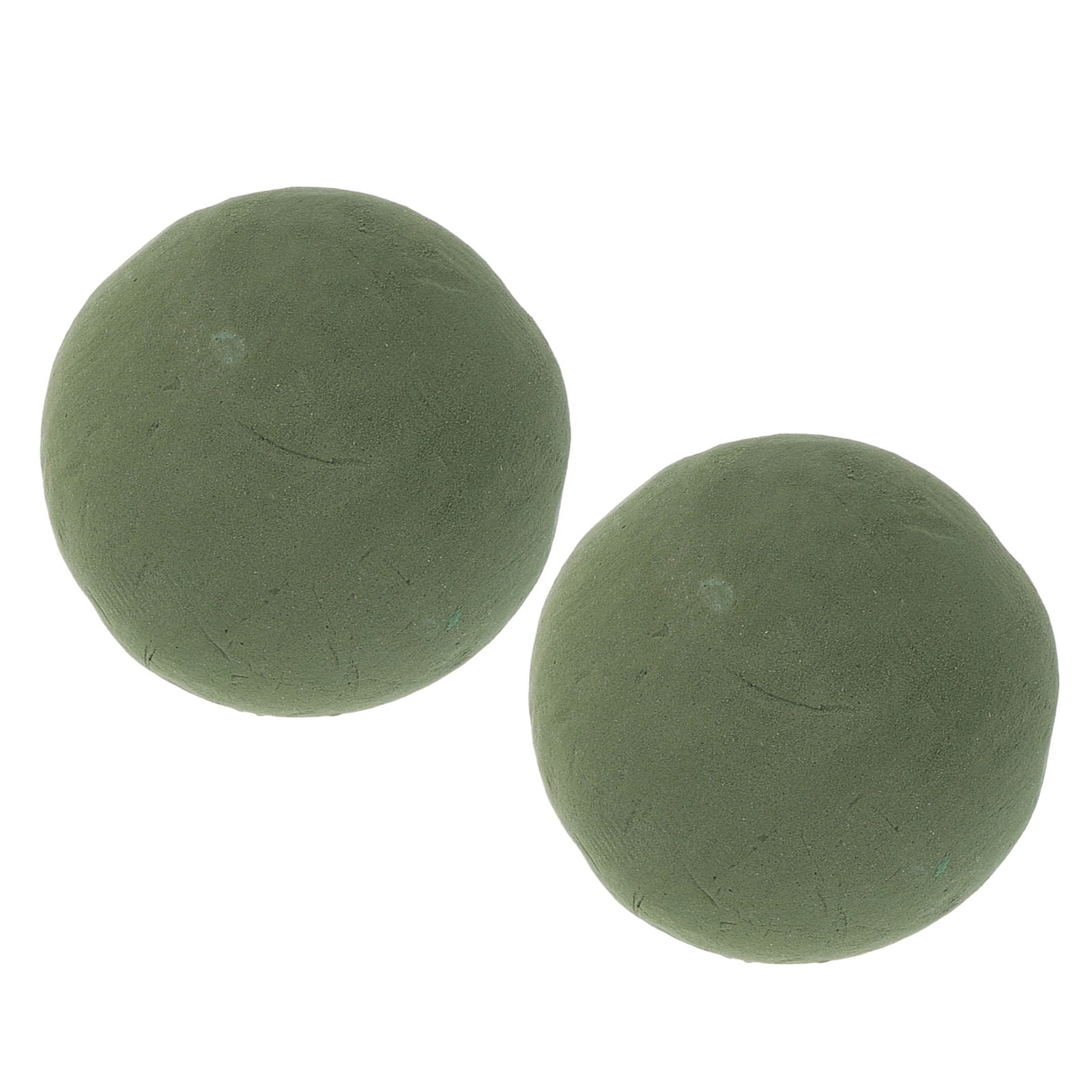 OUNONA 2Pcs Green Floral Foam Ball for Bouquet Craft Foam Wedding Party and Garden Flower Arrangements