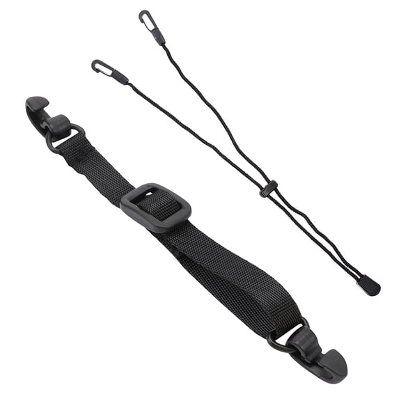 OUNONA 2Pcs Neck Lanyard Cord Face Mask Extension Ear Hook Lanyards for Friends Black