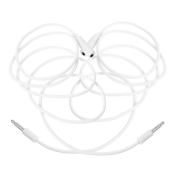 OUNONA 2-Pack Multifunctional Audio Cables for Camera, Sound Console, Loudspeaker Connection, Sound Transmission