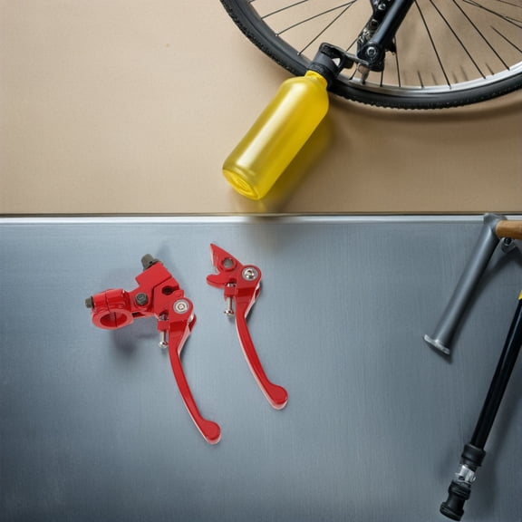 OUNONA 2Pcs Red Clutch Lever Brake for Motorcycle Enhanced Precision Control