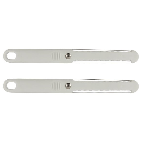 OUNONA 2Pcs Plastic Cheese and Butter Slicer Bread Cutter Handy Kitchen Cutting Tool
