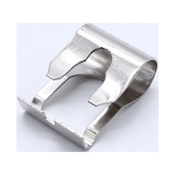 OUNONA 2Pcs Wiper Connecting Clip Plated Silver Quick Installation Durable Car Wiper Accessory Repair
