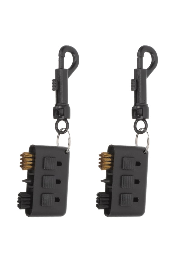 2Pcs Portable Club Brush Washing Club Keychain Cleaning Club Washer Club Cleaner for Clean
