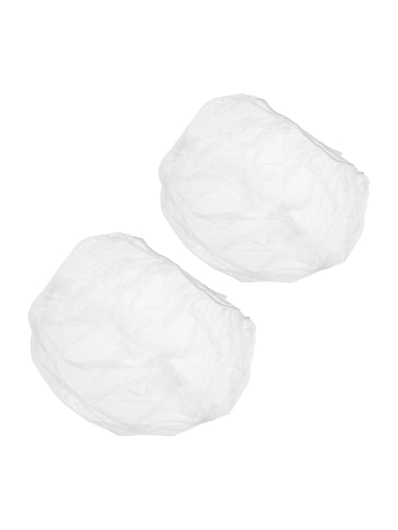 Clear Plastic Cowboy Hat Shield Outdoor Dust Guard for Storage 2Pcs